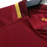 Retro Roma Home 1:1 Quality Soccer Jersey  20017-2018