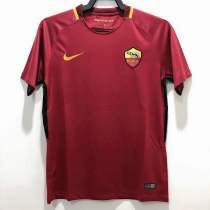 Retro Roma Home 1:1 Quality Soccer Jersey  20017-2018