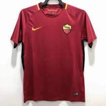 Retro Roma Home 1:1 Quality Soccer Jersey  20017-2018