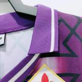 Retro Florence  away 1:1 Quality Soccer Jersey    1992-1993