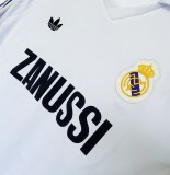 Retro Real Madrid home 1:1 Quality Soccer Jersey  1984-1985