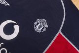 Retro Manchester United Away  1:1 Quality Soccer Jersey  2000-2001