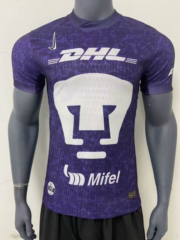Pumas third away player  1:1 Quality Soccer Jersey   24-25