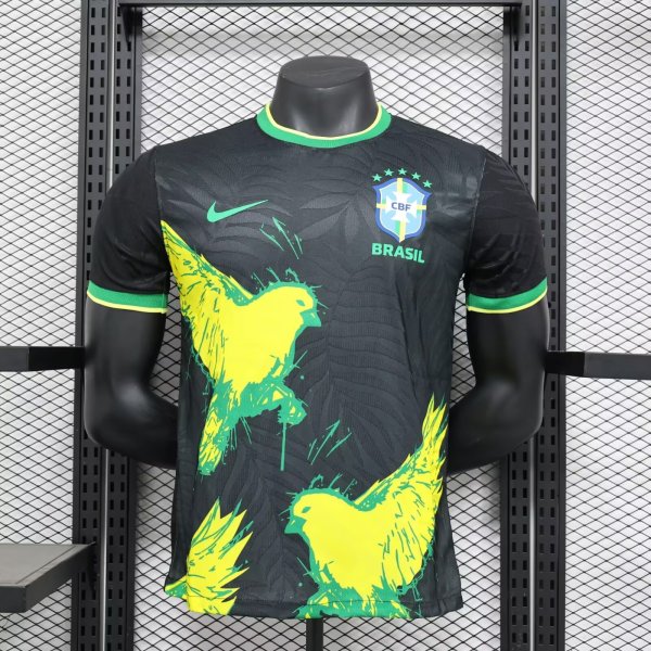 Brazil  Special Edition  Player  1:1 Quality Soccer Jersey  24-25