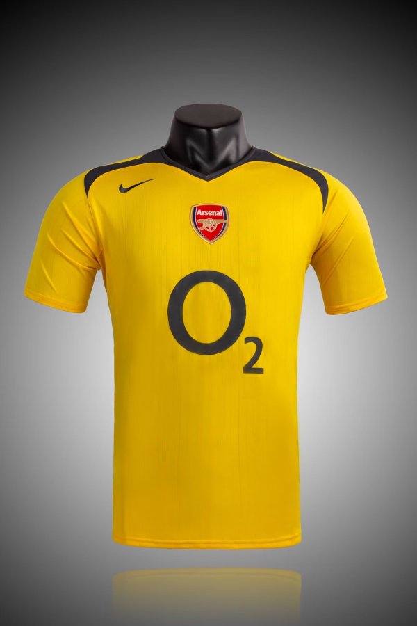 Retro Arsenal away 1:1 Quality Soccer Jersey  2005-2006
