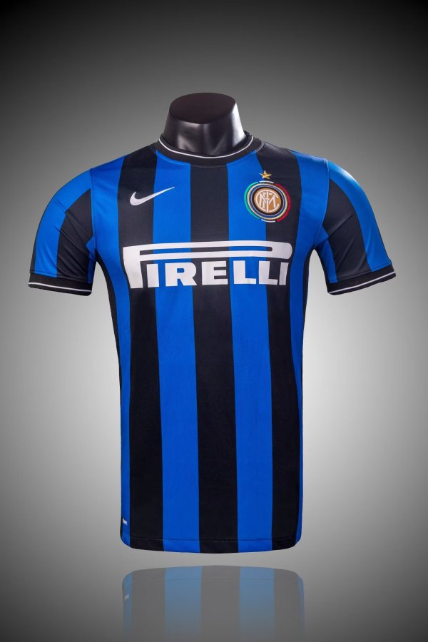Retro Inter Milan Home 1:1 Quality Soccer Jersey   2009-2010