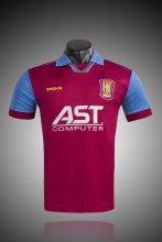 Retro Aston Villa home1:1 Quality Soccer Jersey  1995-1996