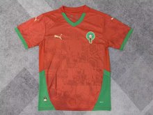 Morocco  Home  Fans  1:1 Quality Soccer Jersey   24-25