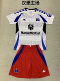 Hamburger SV  home  kids 1:1 Quality Soccer Jersey   24-25