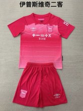 Ipswich third away kids 1:1 Quality Soccer Jersey   24-25