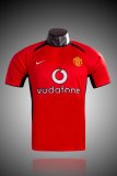 Retro Manchester United home 1:1 Quality Soccer Jersey  2003-2004