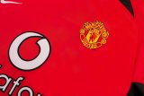 Retro Manchester United home 1:1 Quality Soccer Jersey  2003-2004