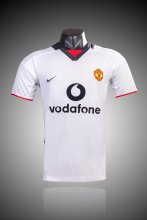 Retro  Manchester United Away 1:1 Quality Soccer Jersey  2002-2003