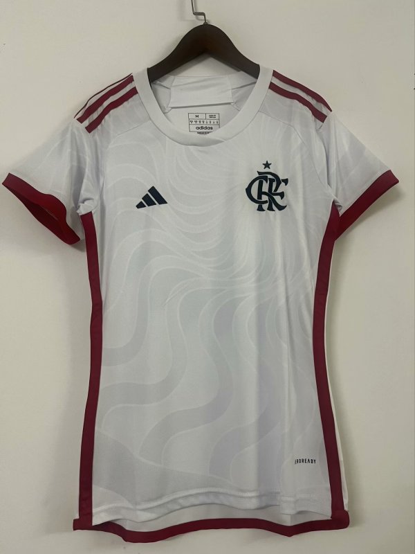 Flamengo away Fans 1:1 Quality Soccer Jersey   24-25