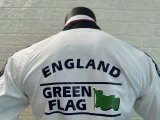 Retro England white Jacket  Tracksuit  1:1 Quality Soccer Jersey  1998