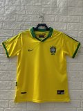 Retro Brazil  Home Fans    1:1 Quality Soccer Jersey  1997