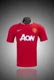 Retro Manchester United Home 1:1 Quality Soccer Jersey  2011-2012