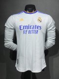 Retro Real Madrid Home Long Sleeve player 2021-2022