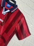 Retro England Away 1:1 Quality Soccer Jersey   1998