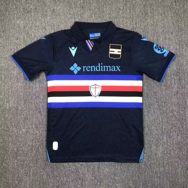 Sampdoria third away Fans 1:1 Quality Soccer Jersey   24-25
