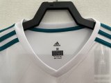 Retro Real Madrid long  Home 1:1 Quality Soccer Jersey  2017-2018