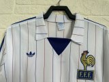 Retro France Home long  1:1 Quality Soccer Jersey   1980-1982