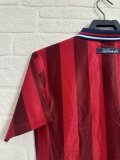 Retro England Away 1:1 Quality Soccer Jersey   1998