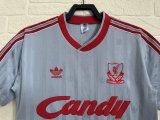 Retro Liverpool away 1:1 Quality Soccer Jersey  1988-1989