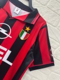 Retro AC Home  1:1 Quality Soccer Jersey  1996-1997