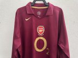 Retro Arsenal  Long  Home 1:1 Quality Soccer Jersey 2005-2006