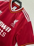 Retro  Liverpool Home  1:1 Quality Soccer Jersey  1986-1987