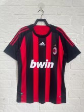 Retro AC milan home 1:1 Quality Soccer Jersey  2008-2009
