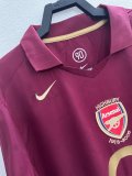 Retro Arsenal  Long  Home 1:1 Quality Soccer Jersey 2005-2006