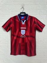 Retro England Away 1:1 Quality Soccer Jersey   1998