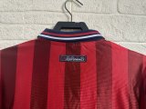 Retro England long  Away 1:1 Quality Soccer Jersey   1998