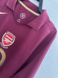 Retro Arsenal  Long  Home 1:1 Quality Soccer Jersey 2005-2006