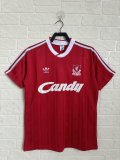 Retro Liverpool home 1:1 Quality Soccer Jersey  1988-1989
