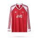 Retro  Arsenal Home long  1:1 Quality Soccer Jersey  1989-1990