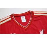 Retro  Liverpool long Home  1:1 Quality Soccer Jersey  1985-1986