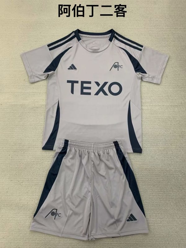 Aberdeen third away  kids  1:1 Quality Soccer Jersey   24-25