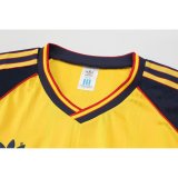 Retro  Arsenal away long  1:1 Quality Soccer Jersey  1989-1990