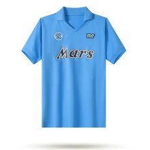 Retro Napoli Home 1:1 Quality Soccer Jersey  1988-1989