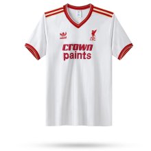 Retro Liverpool 2rd Away  1:1 Quality Soccer Jersey  1985-1986