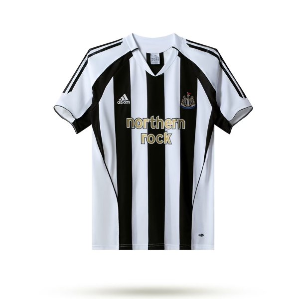 Retro Newcastle home Fans  1:1 Quality Soccer Jersey   2004-2006