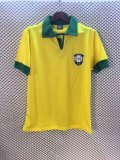 Retro Brazil Home 1:1 Quality Soccer Jersey  1962