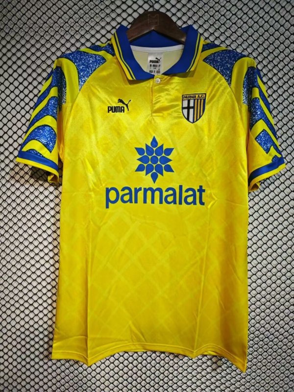 Retro Parma home   1:1 Quality Soccer Jersey  1995-1997