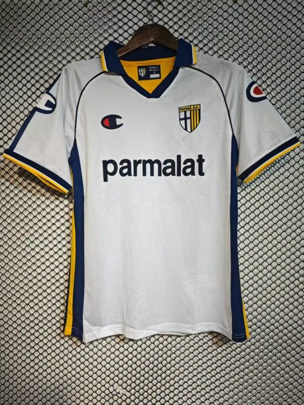Retro Parma Away 1:1 Quality Soccer Jersey   2003-2004
