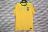 Retro Brazil home  1:1 Quality Soccer Jersey  2010