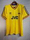 Retro  Arsenal Away 1:1 Quality Soccer Jersey  1986-1988