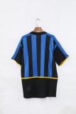 Retro Inter Milan  home 1:1 Quality Soccer Jersey    2002-2003